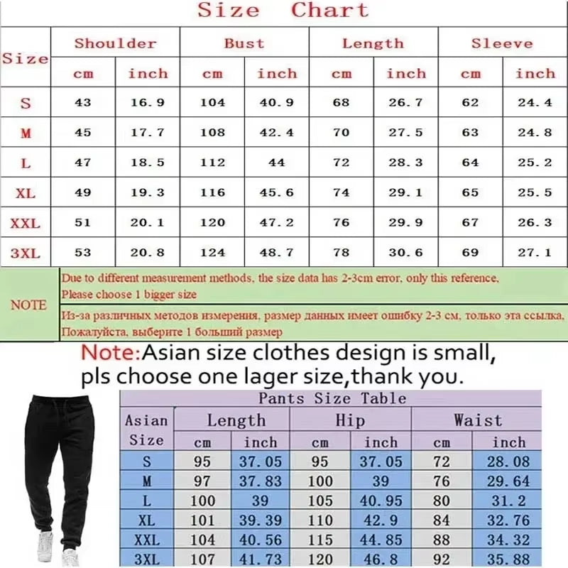 Korea Men Jacket Tracksuit Casual Sports Suit Men'S Set 2024 Autumn Winter Two Pieces Set Mens Sportswear plus Pants Suit